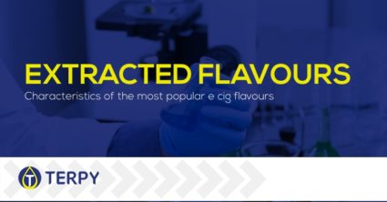 Extracted flavours characteristics