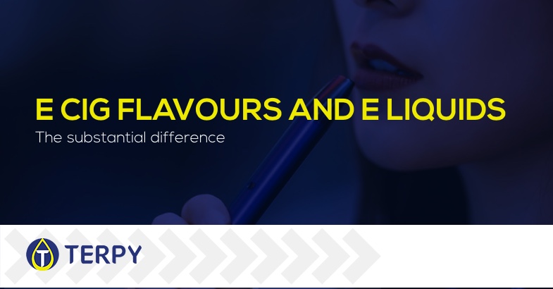 difference between e cig flavours and e liquid