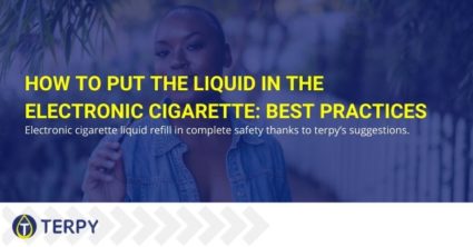How to put the liquid in the electronic cigarette