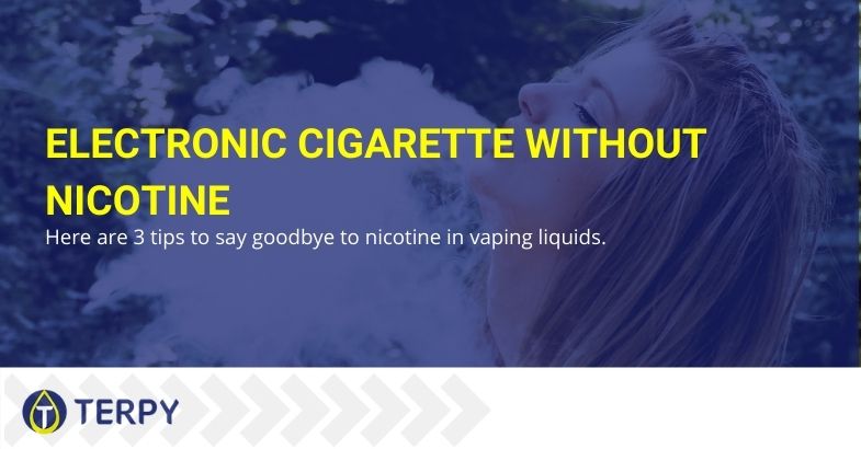 To say goodbye to addiction, use the nicotine-free e-cigarette