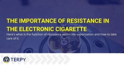 The importance of the resistance of the electronic cigarette