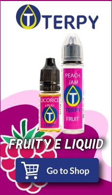 Flag of terpy's fruity e liquid