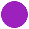 The purple color of the button