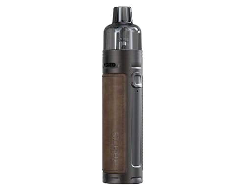 iSolo-R ee-cigarette with light brown leather handle