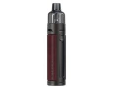 iSolo-R e-cigarette with red leather handle