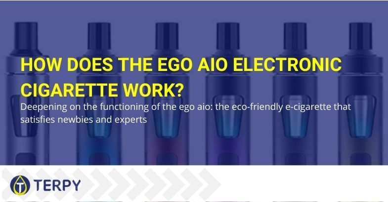 This is how the eGo AIO electronic cigarette works