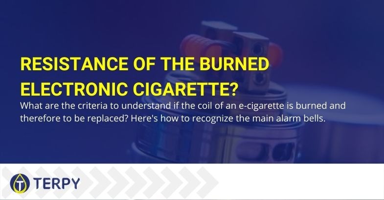 How to tell if the resistance of the electronic cigarette is burnt