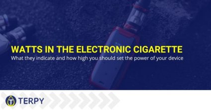 What do watts in the e-cig indicate and how should you set them?