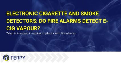 Smoke detectors with electronic cigarette