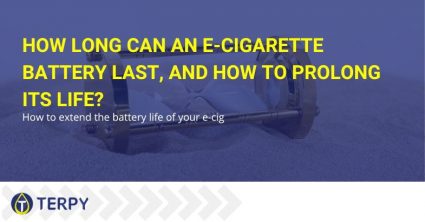 How long does the electronic cigarette battery last?