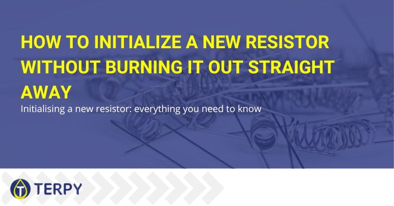 New resistor: how to initialise it without burning out
