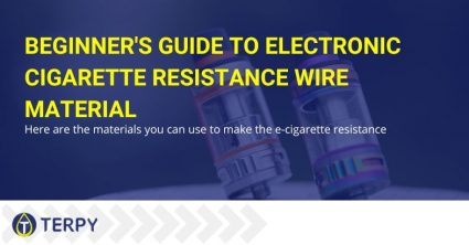 E-cig resistor wire material guide