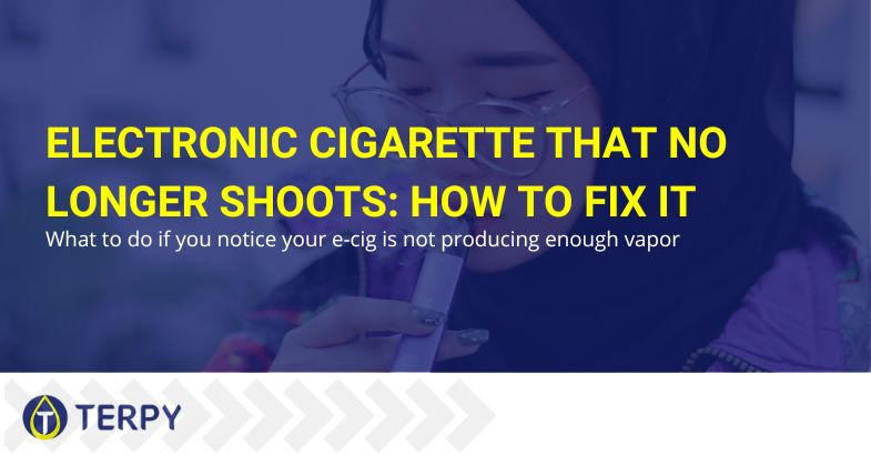 The electronic cigarette no longer pulls | Terpy