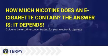 How much nicotine does an electronic cigarette contain | Terpy