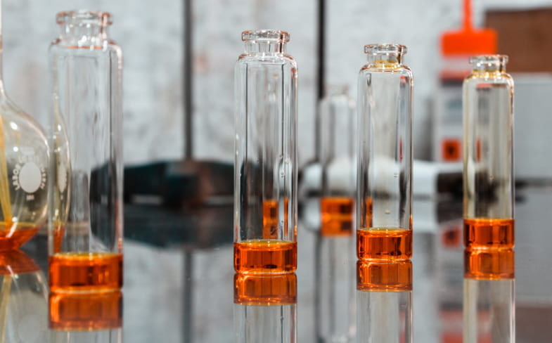 Glass ampoules containing synthetic and organic flavourings | Terpy 