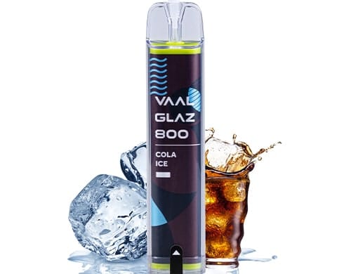 cola ice disposable vape VAAL GLAZ 800 Pen BFPROMODSF Blue Moon Dream • Flavor:Blue Shock