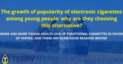 The growth of popularity of electronic cigarettes among young people
