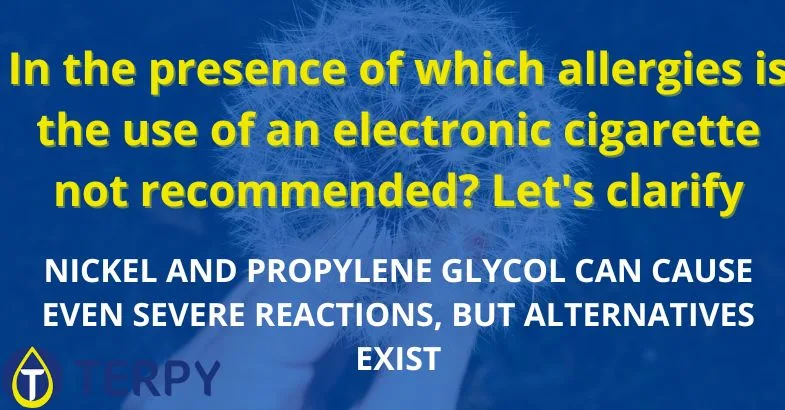 e-cig-and-allergies Allergies in the use of an electronic cigarette