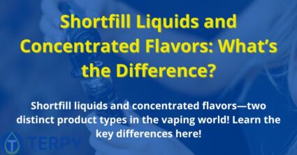 Shortfill Liquids and Concentrated flavors: What's the Difference?