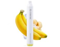 IWIK disposable electronic cigarette banana ice flavor