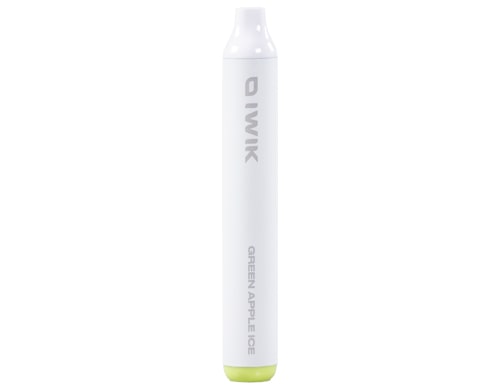 IWIK disposable electronic cigarette vape pen green apple ice