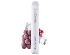 IZY disposable electronic cigarette grape ice flavor