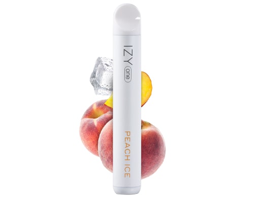 IZY disposable electronic cigarette peach ice flavor