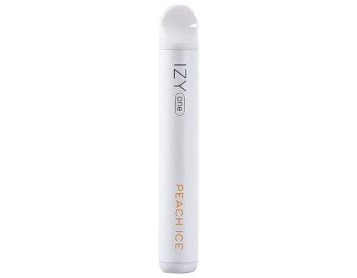 IZY disposable electronic cigarette vape pen peach ice