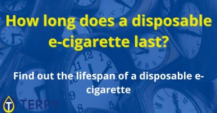 How long does a disposable e-cigarette last?