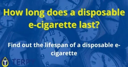 How long does a disposable e-cigarette last?